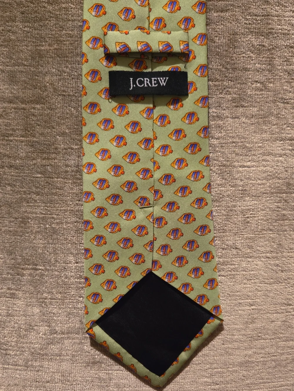 VTG J.Crew Tropical Fish Tie